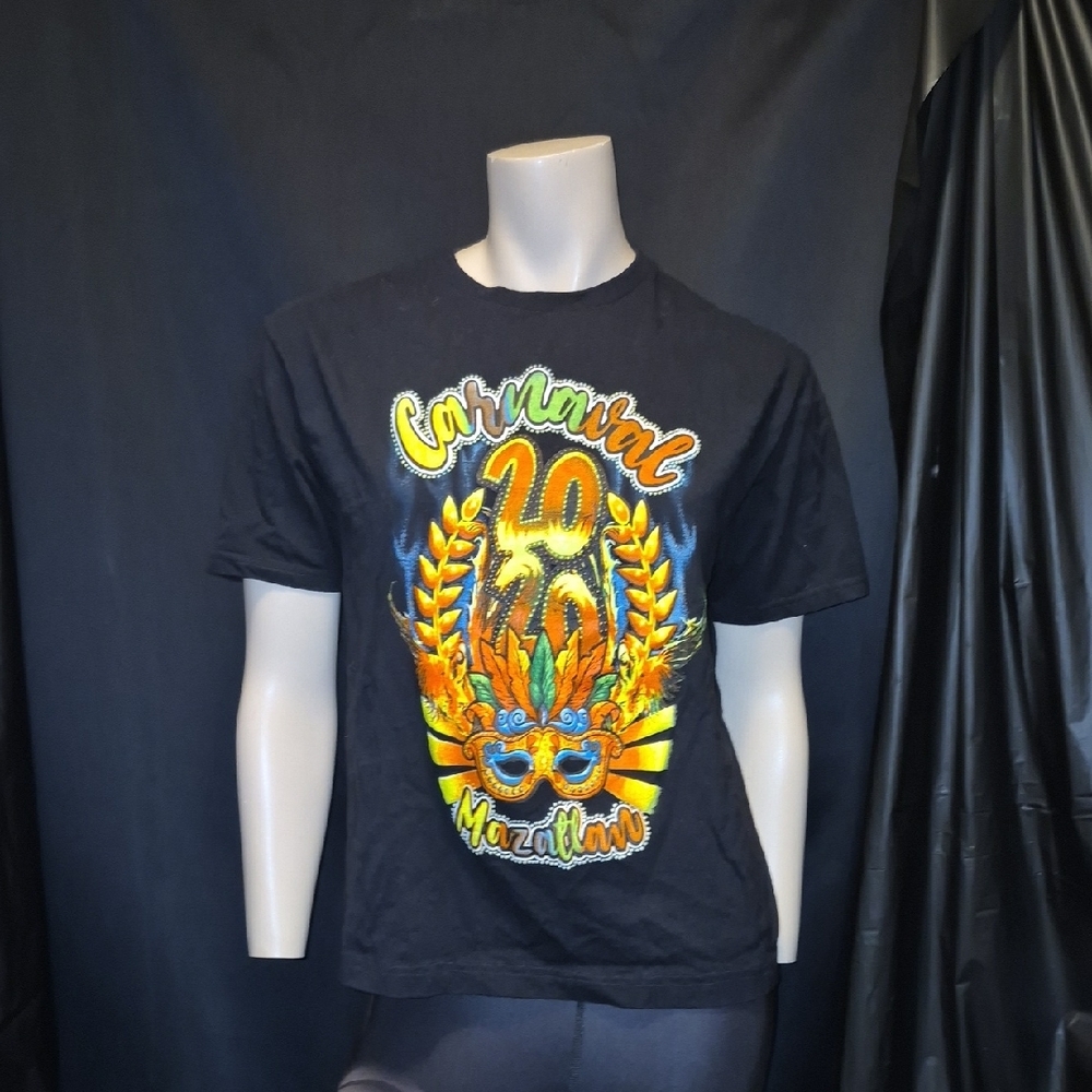 Black Carnival Graphic T-Shirt